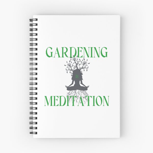 Item preview, Gardening Is Meditation - ideal gift for gardening lovers designed and sold by ArtYourStyle.
