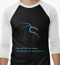Kali Linux | "The quieter you become, the more you are able to hear." Men's Baseball ¾ T-Shirt