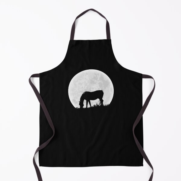 Item preview, Moon Silhouette of a Grazing Horse designed and sold by STUDIO-72.