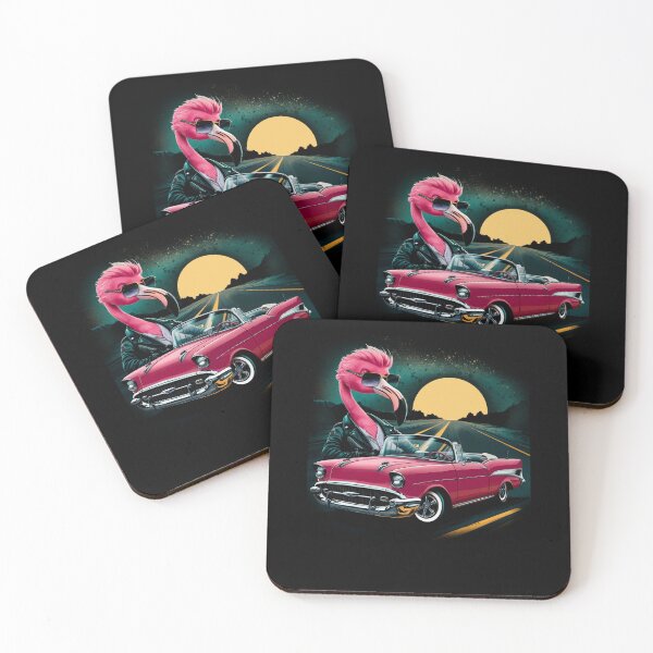 Item preview, Friday night flamingo retro designed and sold by AW2 Designs.