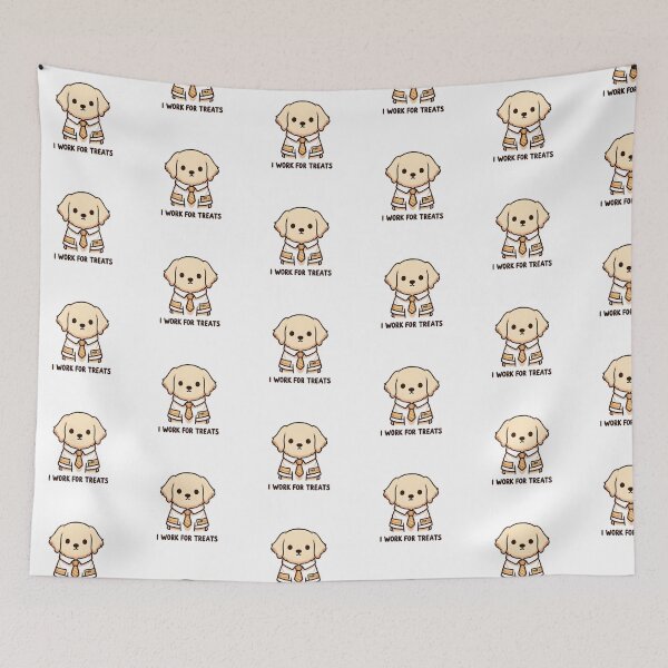 Item preview, Corporate Golden Retriever - Treats for Work designed and sold by UmbrellaStudio1.