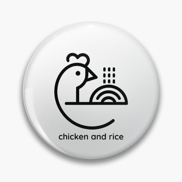 Item preview, Chicken And Rice, Workout Gym Gear  designed and sold by These_Prints.