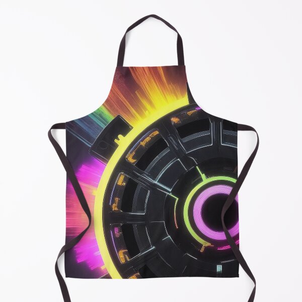 Item preview, Cosmic Chronos in neon colors: Astral Timepieces designed and sold by Carlos Gudino.