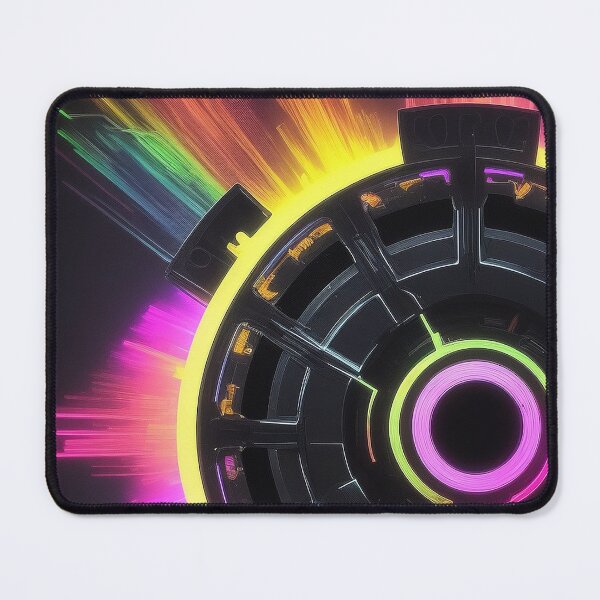 Item preview, Cosmic Chronos in neon colors: Astral Timepieces designed and sold by Carlos Gudino.