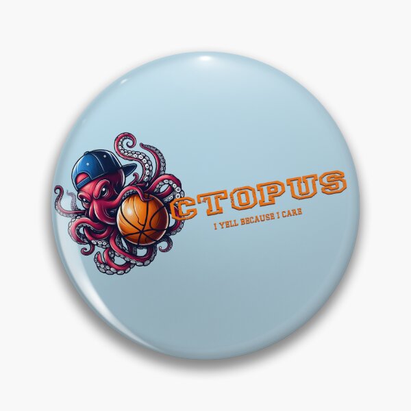 Item preview, octopus basketball designed and sold by CanvaSnap ⭐⭐⭐⭐⭐.