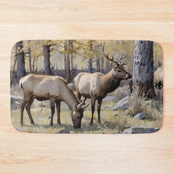 Item preview, Elk in the Wenas Wildlife Area designed and sold by Debbie Schulte.