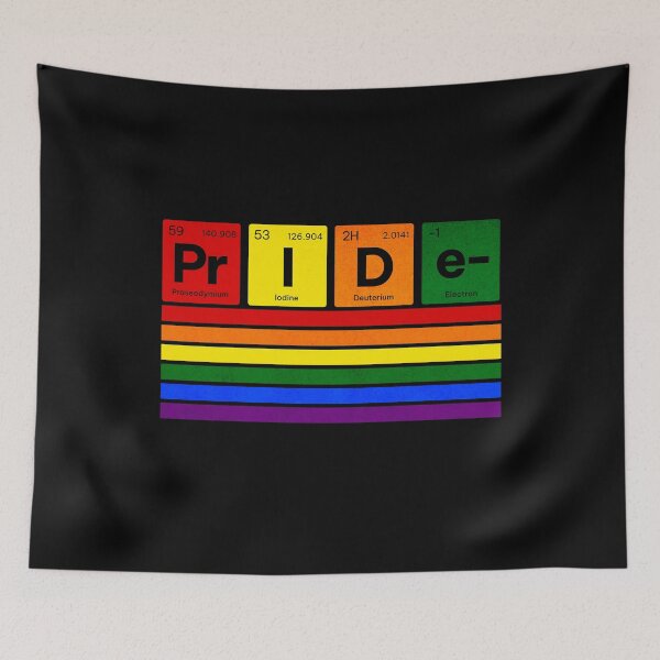 Item preview, Periodic Table Pride Chemistry designed and sold by RockBeeDesigns.