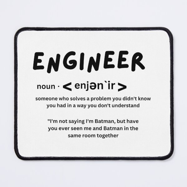 Item preview, Funny Engineer Definition, funny quotes for funny engineer designed and sold by venavar.