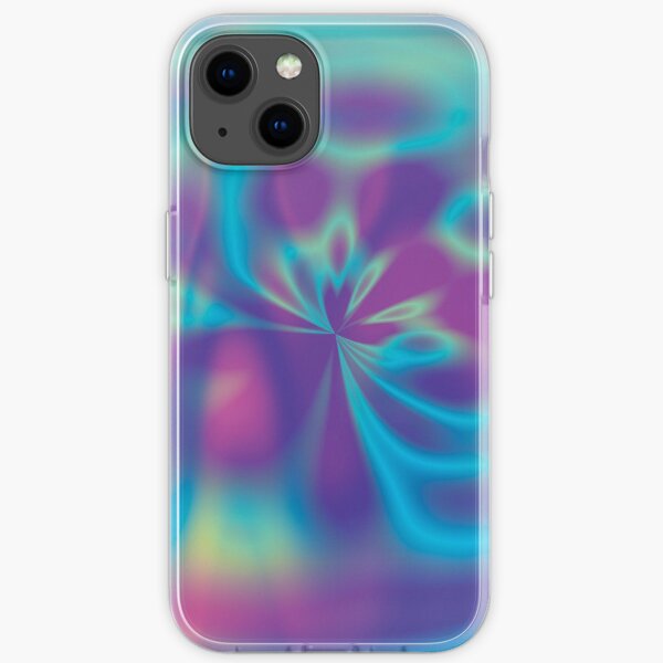 Holographic Oil Slick iPhone Soft Case