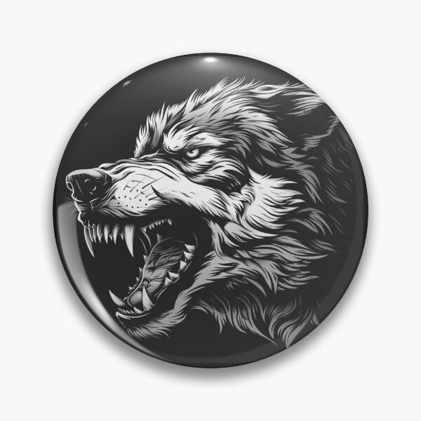Item preview, Roaring wolf designed and sold by Dadziosz.
