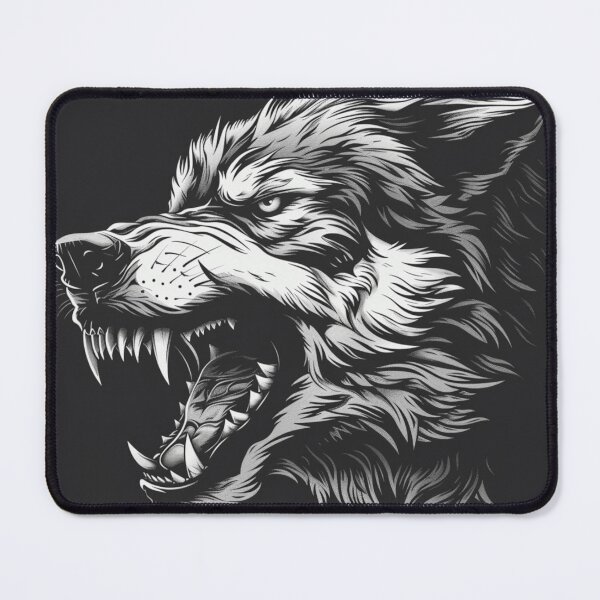 Item preview, Roaring wolf designed and sold by Dadziosz.