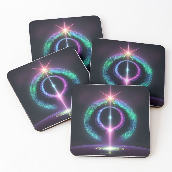 Item preview, bright ring of light shines in the cosmos of time designed and sold by Carlos Gudino.