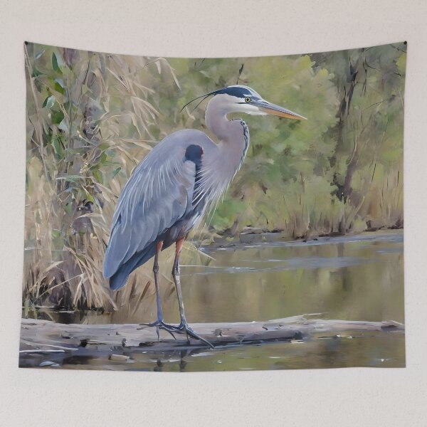 Item preview, Great Blue Heron in Central Washington designed and sold by Debbie Schulte.