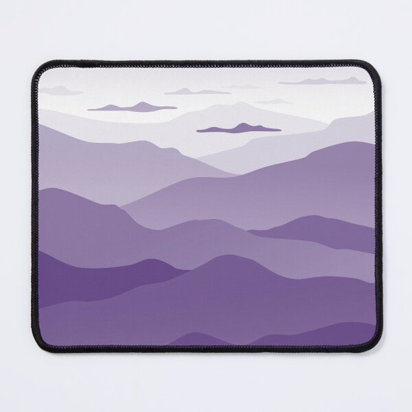 Item preview, Foggy Mountains Misty Morning Magical Graphic Purple designed and sold by Geek Updated.
