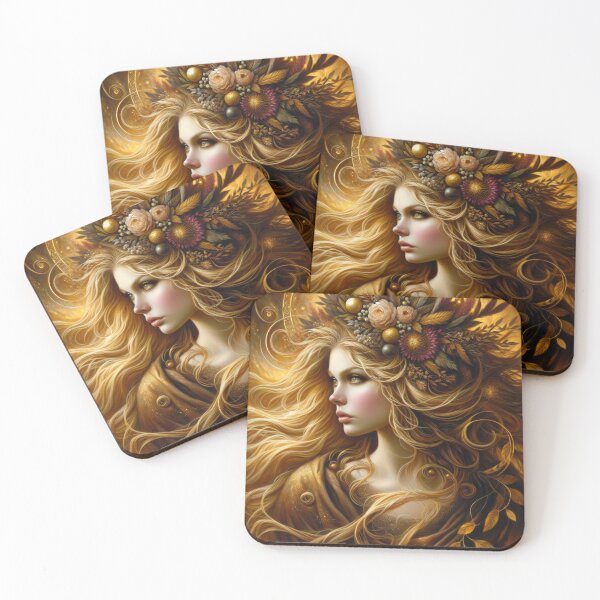 Item preview, Freya Norse Goddess of Love Beauty and Fertility designed and sold by AnalajiaDesigns.