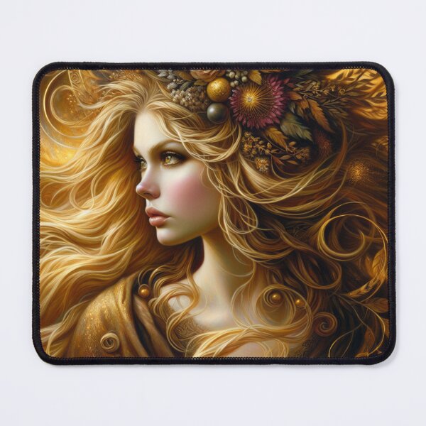 Item preview, Freya Norse Goddess of Love Beauty and Fertility designed and sold by AnalajiaDesigns.