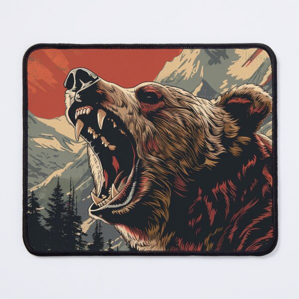Item preview, Roaring bear designed and sold by Dadziosz.