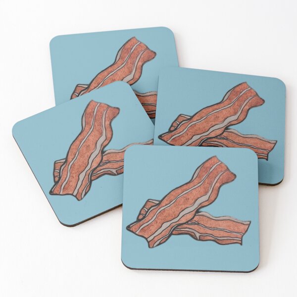 Item preview, Crispy Bacon Illustration designed and sold by Hueyhuesart.