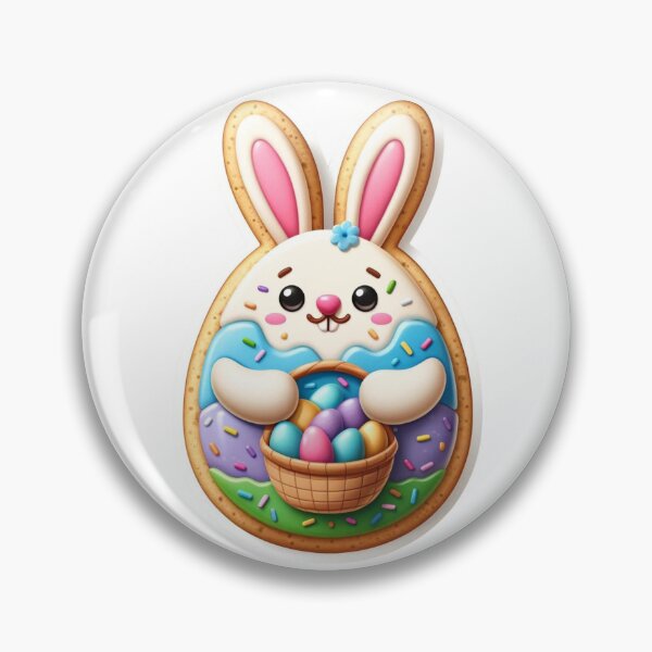 Item preview, Easter Cookie Bunny designed and sold by pixelpulsenyc.