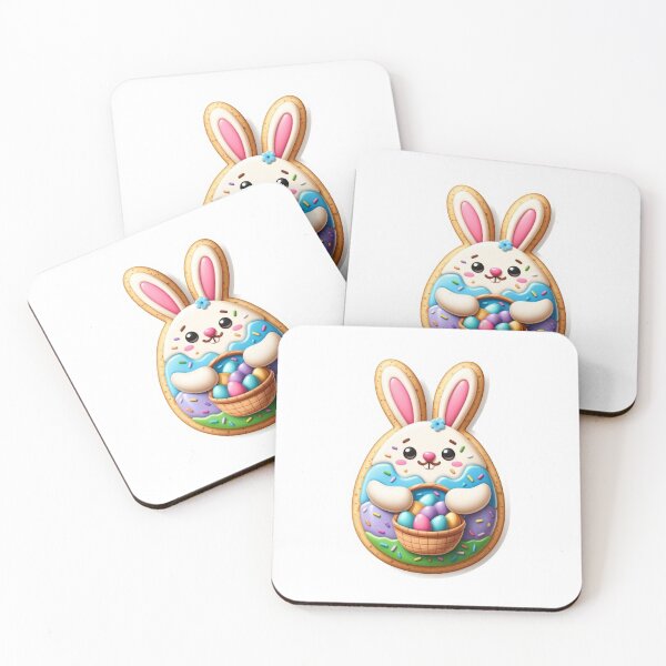Item preview, Easter Cookie Bunny designed and sold by pixelpulsenyc.