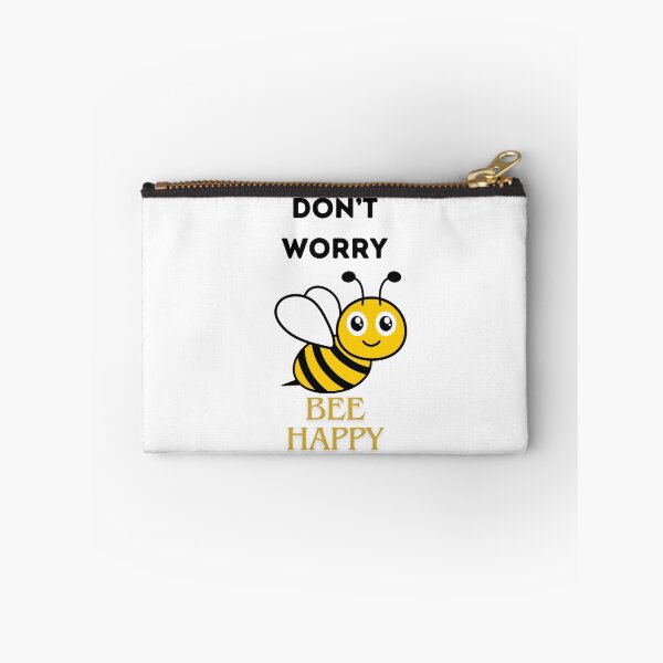 Item preview, Don't Worry Bee Happy - Fun Design designed and sold by PaultonDesigns.