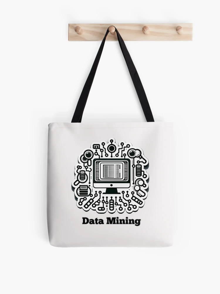 Thumbnail 1 of 2, Tote Bag, data mining designed and sold by creativechaster.