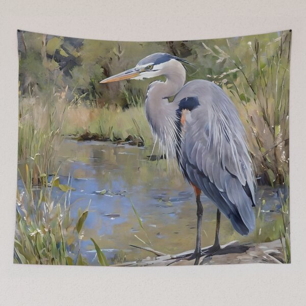 Item preview, Great Blue Heron of Central Washington designed and sold by Debbie Schulte.