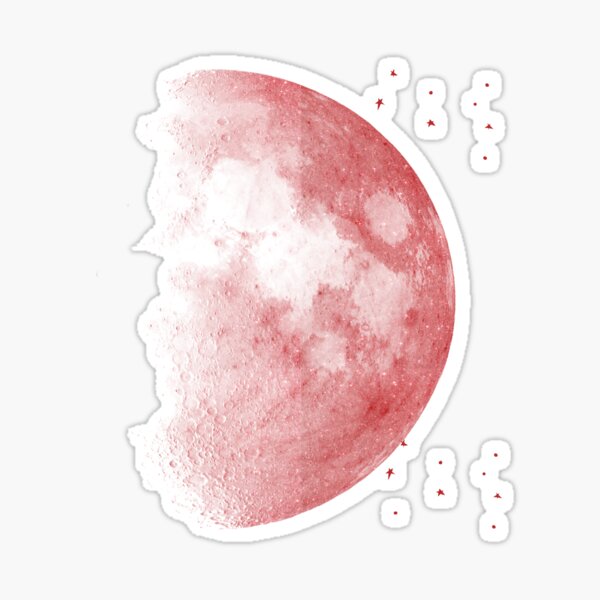 Item preview, Red Moon   designed and sold by Pani Kara.