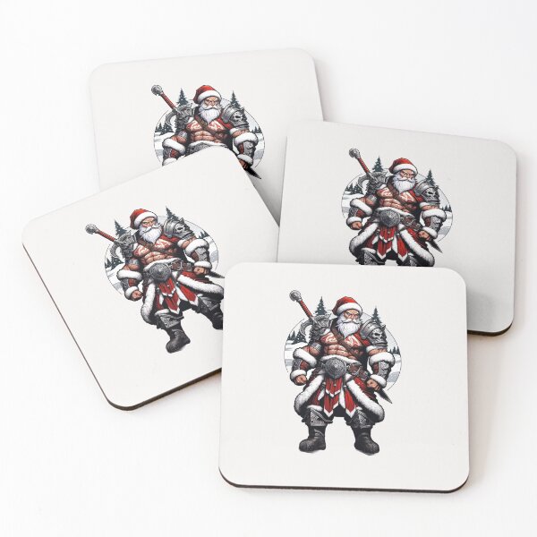 Item preview, warrior santa designed and sold by creativechaster.