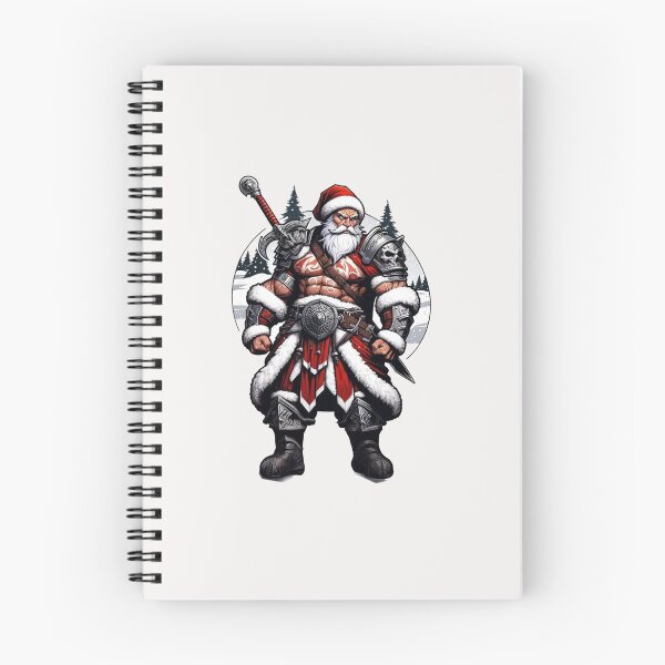 Item preview, warrior santa designed and sold by creativechaster.