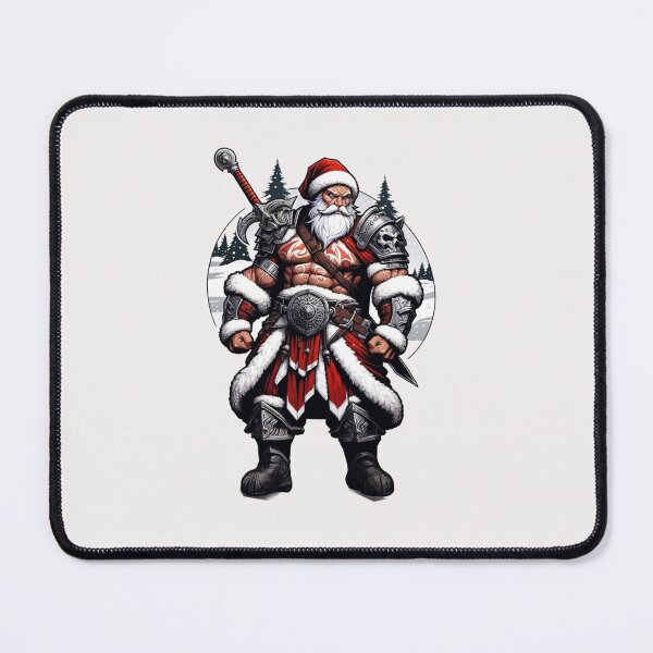 Item preview, warrior santa designed and sold by creativechaster.