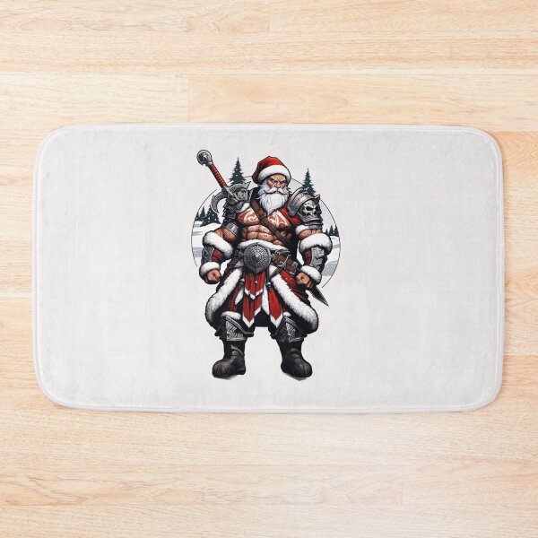 Item preview, warrior santa designed and sold by creativechaster.