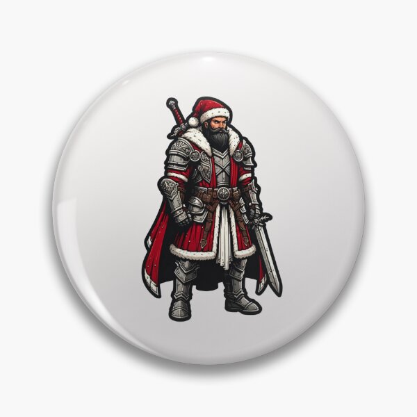 Item preview, warrior santa designed and sold by creativechaster.
