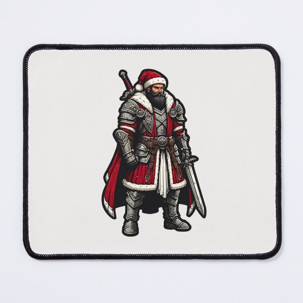 Item preview, warrior santa designed and sold by creativechaster.