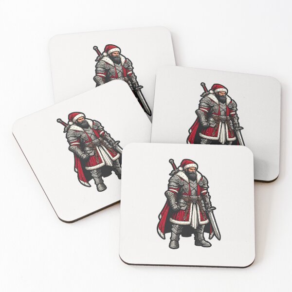 Item preview, warrior santa designed and sold by creativechaster.