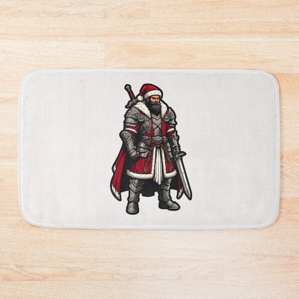 Item preview, warrior santa designed and sold by creativechaster.