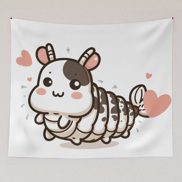 Item preview, cow isopod designed and sold by aliraweb.