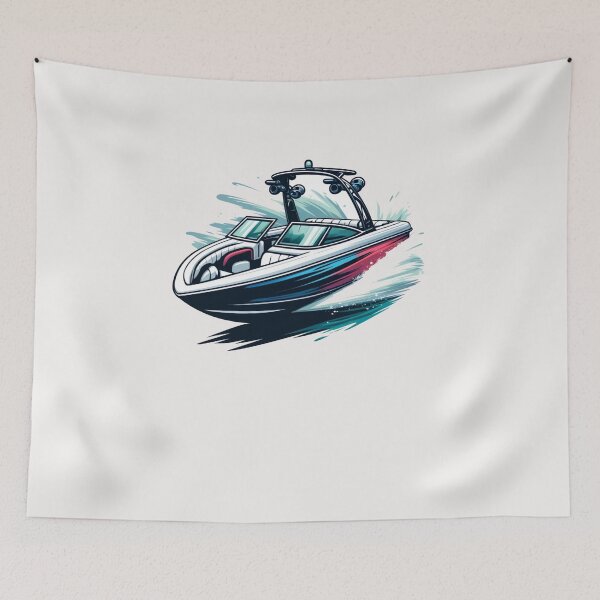 Item preview, wakeboard boat designed and sold by creativechaster.