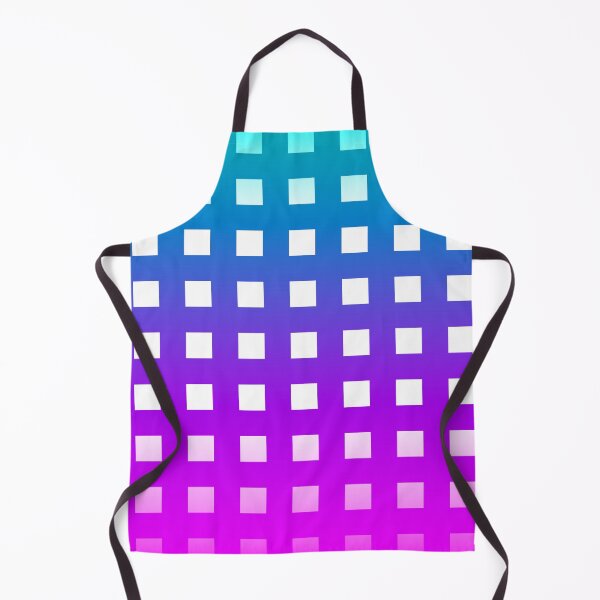 Item preview, Aqua and Pink Gradient Bold Grid Squares Minimal Pattern designed and sold by patternsoup.