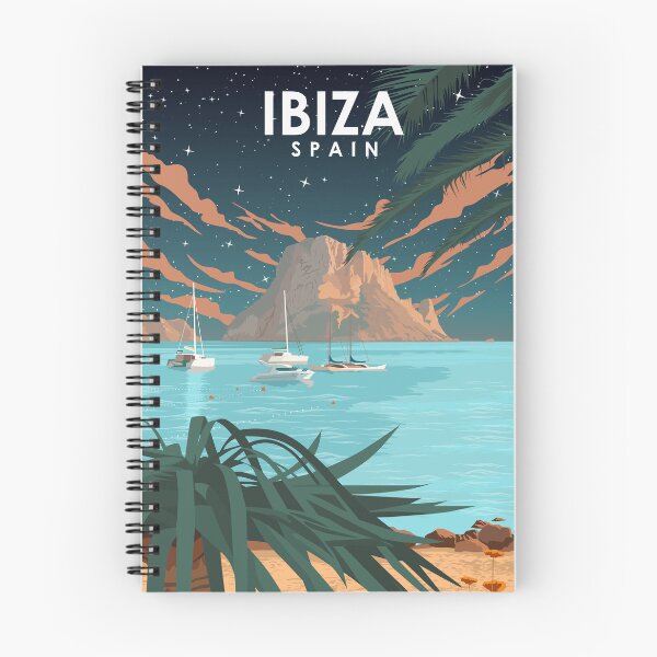 Item preview, Ibiza Spain Night Sky Travel Poster designed and sold by Stadify.