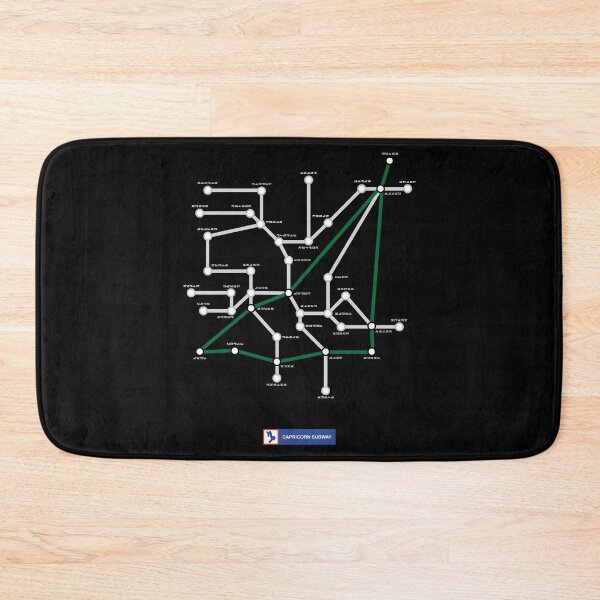 Item preview, Capricorn Subway Map designed and sold by erremonzon.