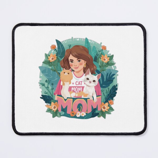 Item preview, cat mom designed and sold by onicaras.