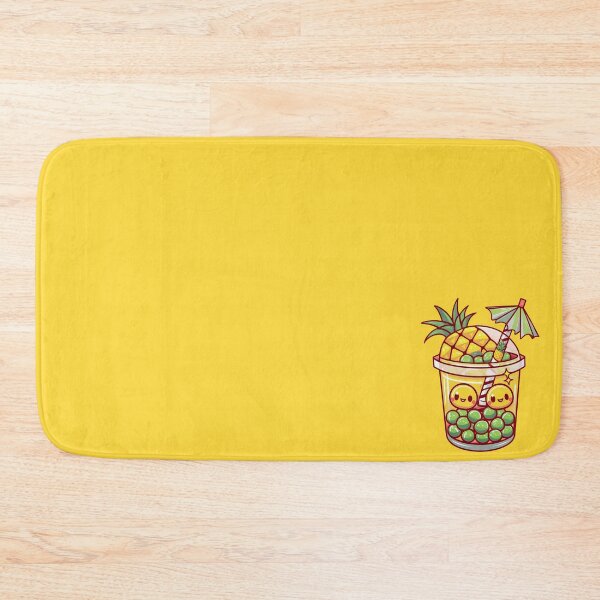 Item preview, Cute Pineapple Tropical Bubble Tea Kawaii designed and sold by canvadreamer444.
