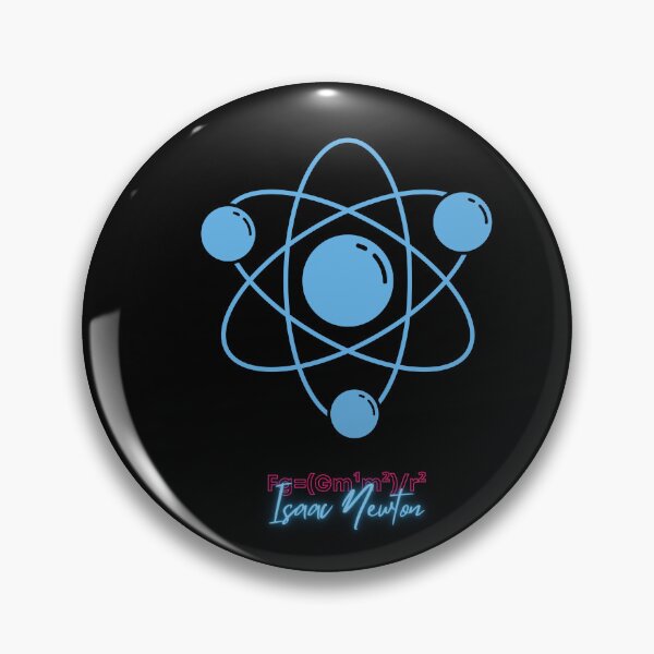 Item preview, Gravity Icon, Newton's Law of Universal Gravitation, Atomic Structure designed and sold by Numbers-Art.