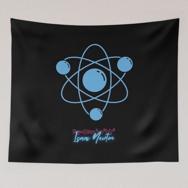 Item preview, Gravity Icon, Newton's Law of Universal Gravitation, Atomic Structure designed and sold by Numbers-Art.