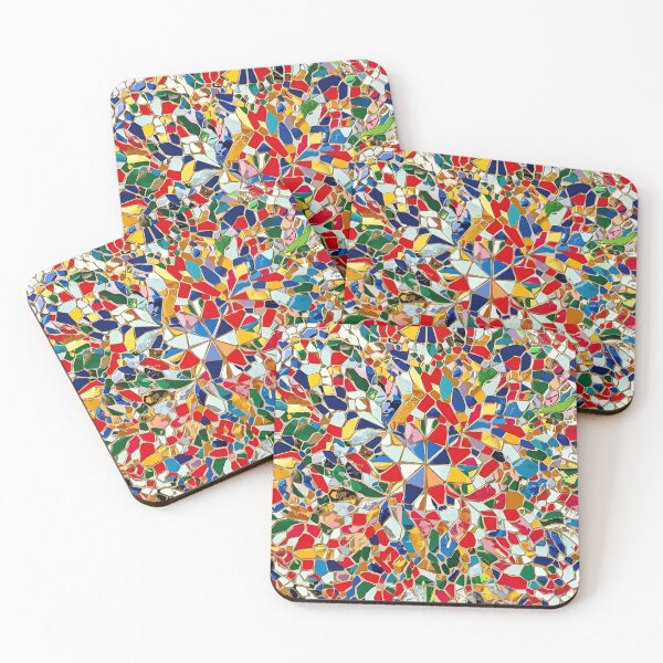 Item preview, Pattern Geometric Colorful Mosaic Tiles Seamless Pattern Design Paint Art 3D designed and sold by Charlygood.