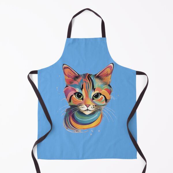 Item preview, multicolored kitty designed and sold by artistry2024.