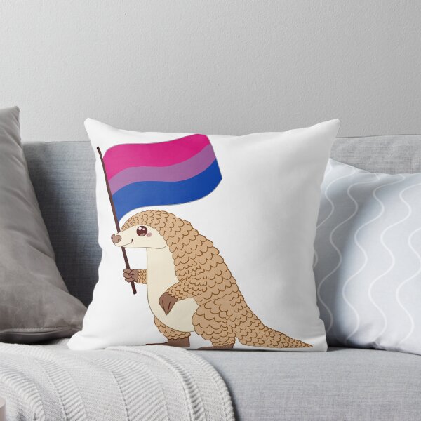 Artikelvorschau, Bisexueller Stolz Pangolin entworfen und verkauft von Zac Stigdon.
