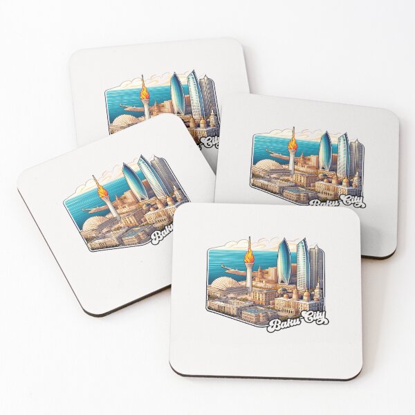 Item preview, baku city designed and sold by creativechaster.