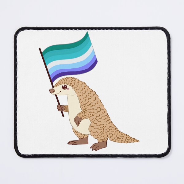 Item preview, Gay Pride Pangolin designed and sold by Zac Stigdon.